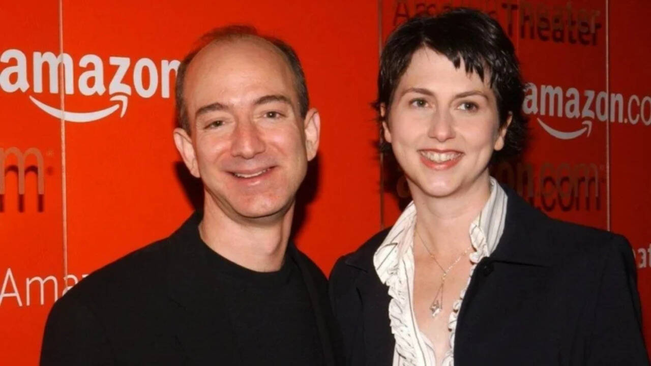 Jeff Bezos wrote Amazon’s plan while MacKenzie Scott drove across US