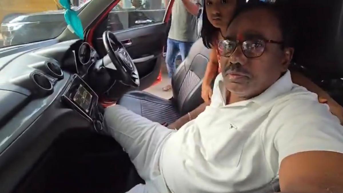 Hyderabad SI suspended after letting six-year-old granddaughter drive, claims he was preparing her for Guinness World Record