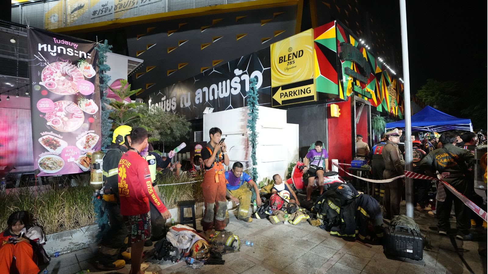 Fire engulfs popular Bangkok pub, killing 27 people and injuring dozens