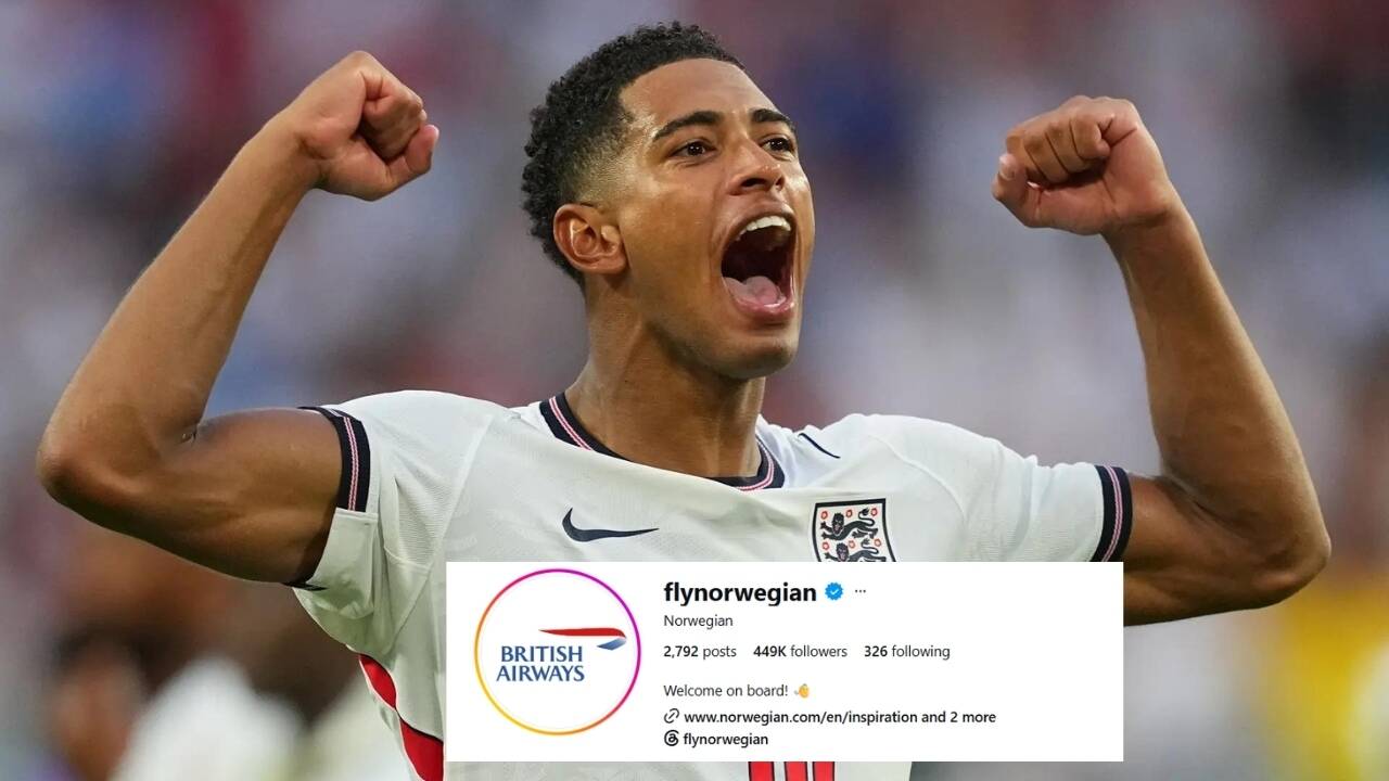 Why Norwegian Air changed Insta logo to British Airways after England loss - explained