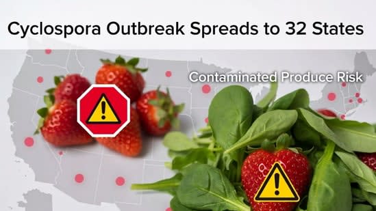 Cyclospora outbreak spreads to 32 states: Symptoms and how to protect yourself