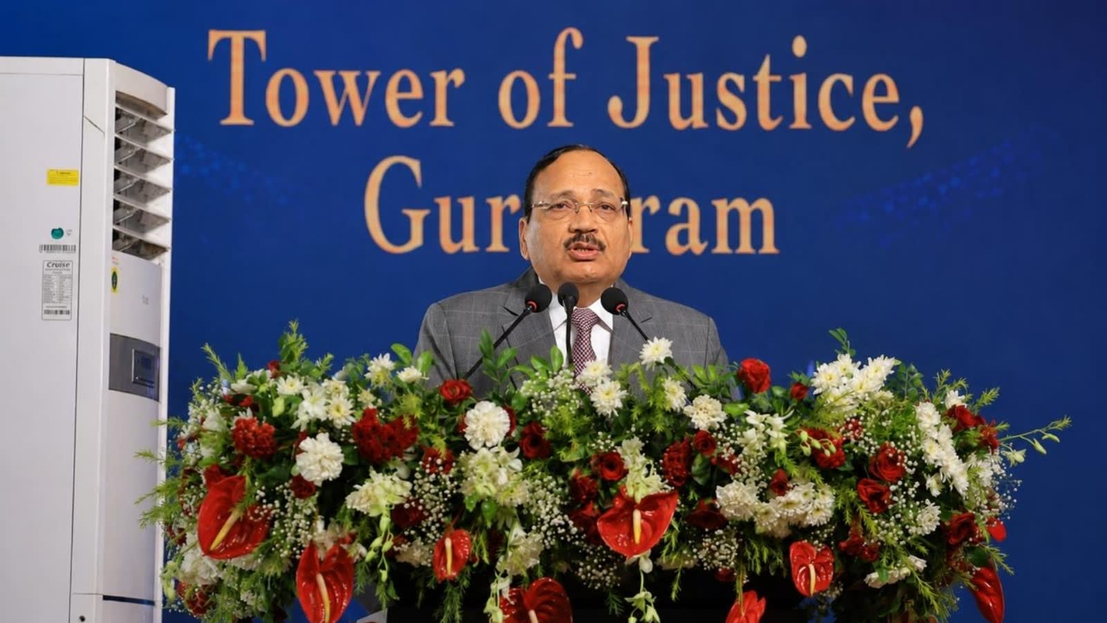 CJI unveils Tower of Justice in Gurgaon, says judiciary must be efficient, impartial