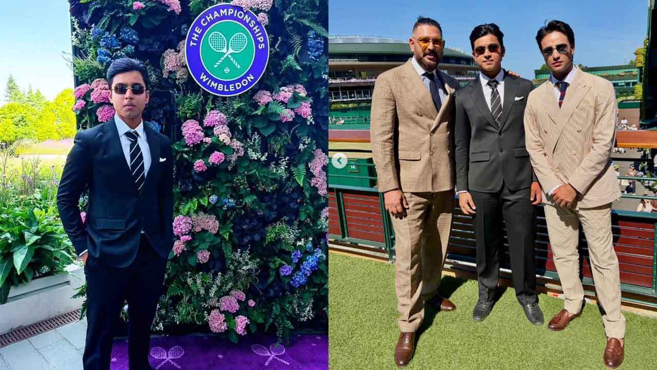 'Jaldi jaldi me jo mila ... ': Sooryavanshi reveals Abhishek arranged his Wimbledon outfit