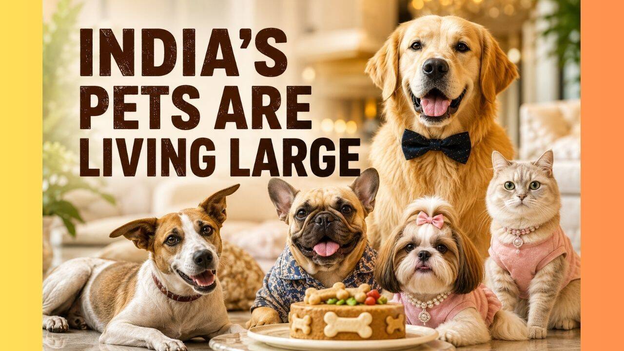 Paw-sper economy: From kibble to birthday cakes - India's pets are living large