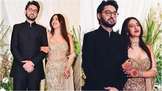 Akansha Ranjan Kapoor's reception look is every modern bride's dream; her stunning Gaurav Gupta lehenga costs ₹6.5 lakh