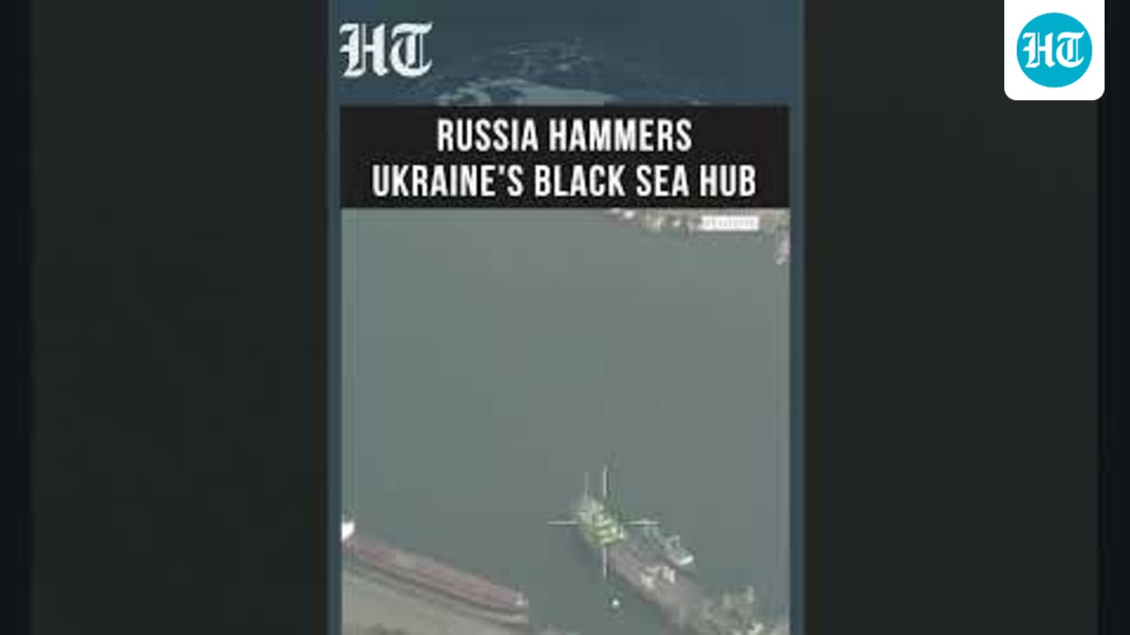 Putin Unleashes Drone Blitz: Russia Targets Ukraine's Major Black Sea Lifeline | Watch