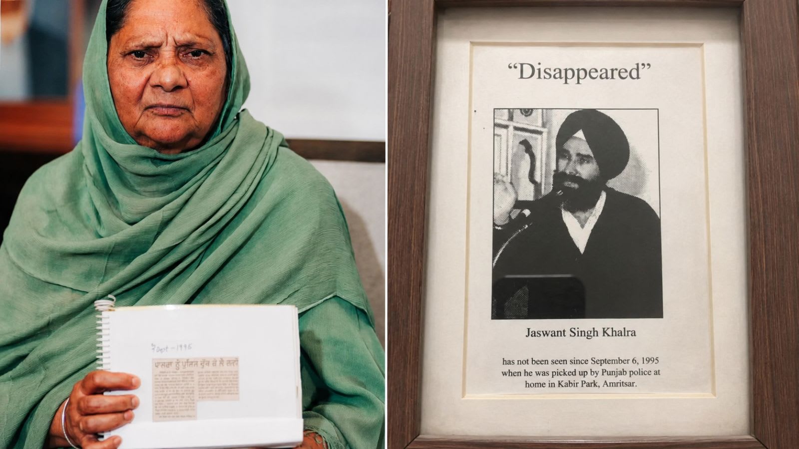 Jaswant Khalra’s wife seeks people’s commission on Punjab disappearances