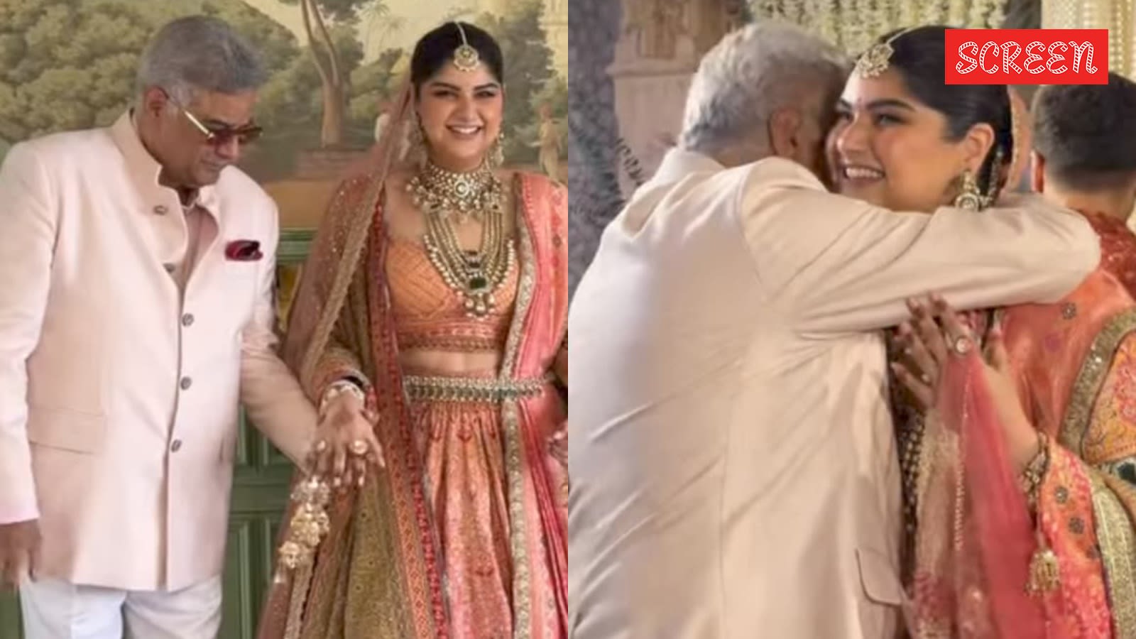 Anshula Kapoor shares moments with Boney Kapoor from her wedding: ‘Lucky to call him dad’