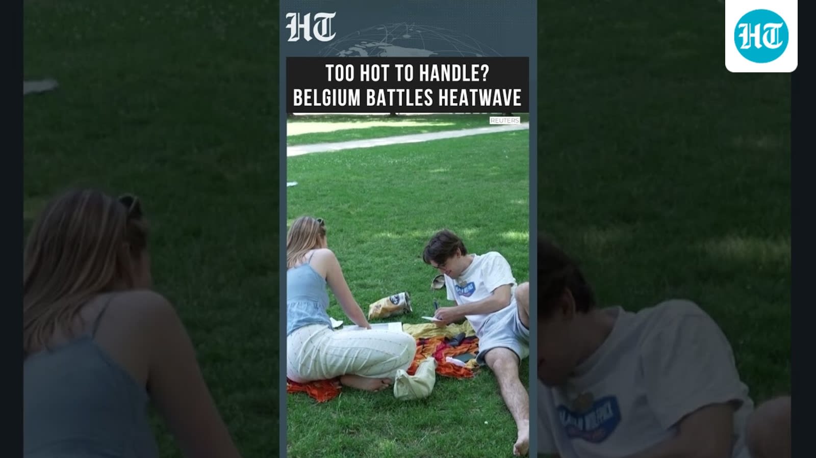 Europe Heatwave Worsens! Brussels Residents Battle Scorching 32°C Temperatures