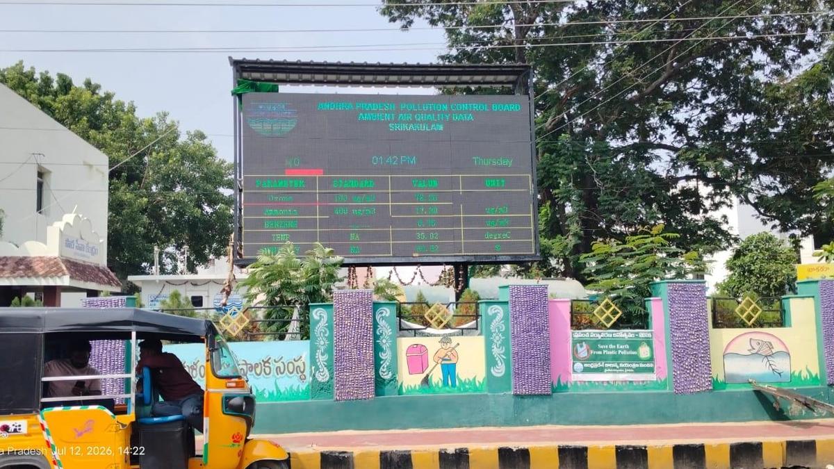 APPCB sets up four air quality stations in Srikakulam district