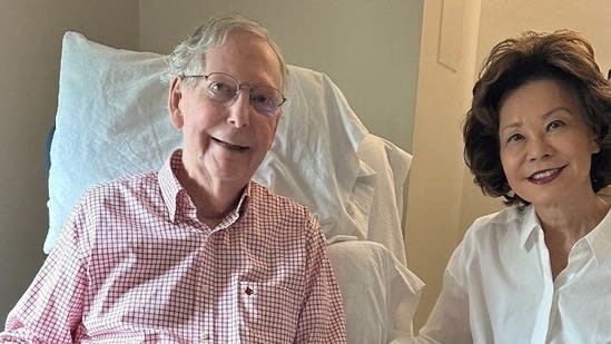 Mitch McConnell update: Hospital photo with Elaine Chao ‘older,’ Sen. Ron Johnson claims fueling AI row