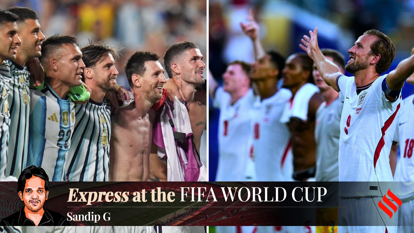 It’s Muchachos vs Wonderwall in the battle of Arg vs Eng anthems, with the Falklands looming large