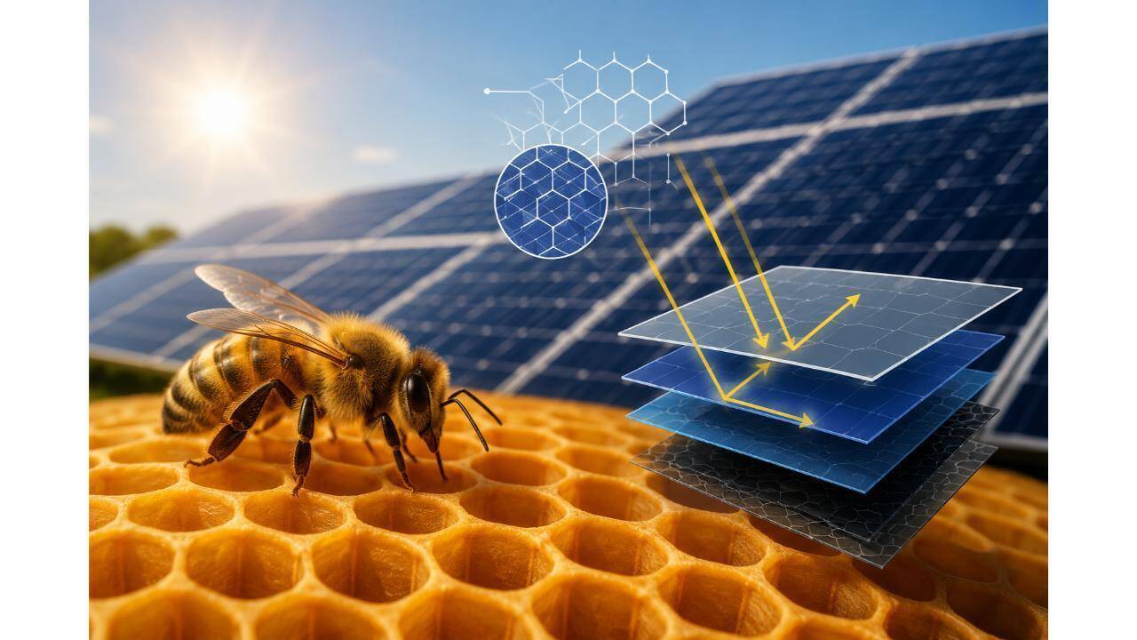 How bees helped engineers solve flaw regarded as Solar panels’ biggest shortcoming