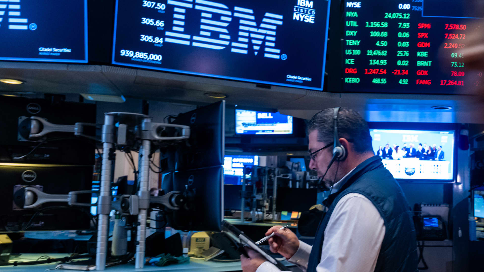 IBM shares drop more than 17% after company warns second-quarter earnings fell short of expectations