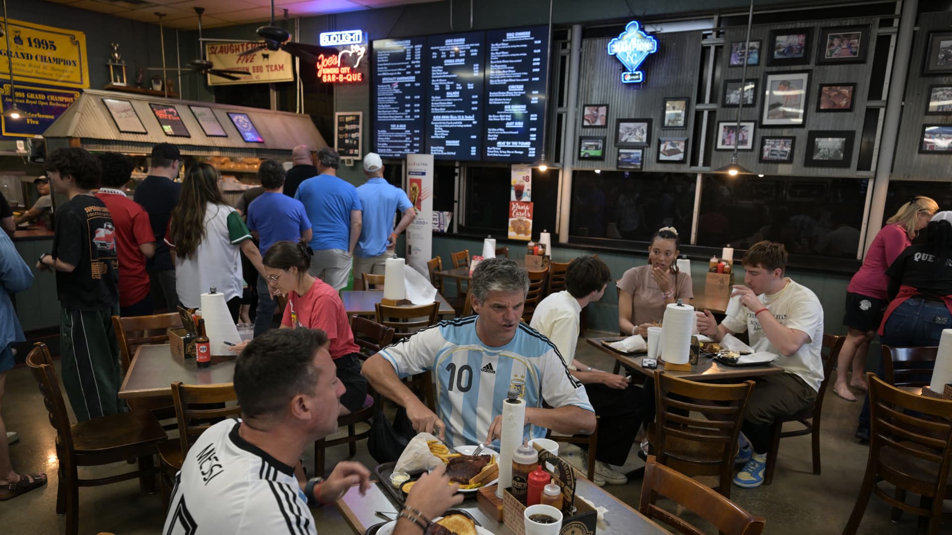 World Cup's biggest spenders show up late as semifinals drive host city travel boom