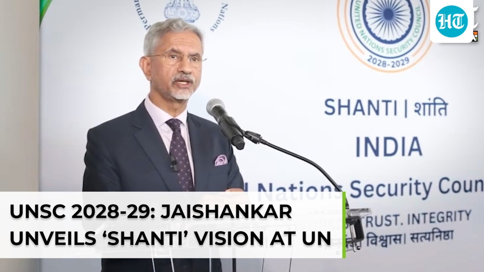 ‘Norms, trust, integrity’: India launches SHANTI‑themed bid for UNSC 2028‑29 seat amid global wars