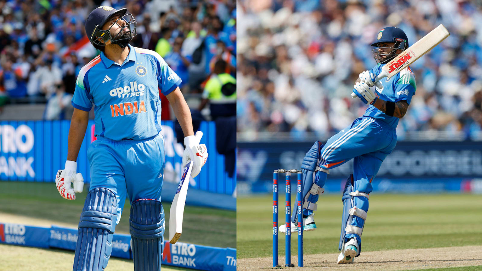 Rohit and Kohli: What Edgbaston revealed about two batsmen without a safety net