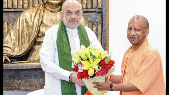 Yogi Adityanath meets Amit Shah in Delhi, calls it a courtesy visit