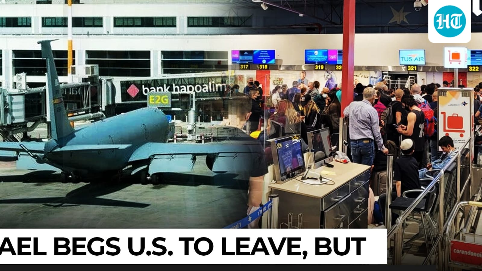 Iran haunts Trump? US tankers create chaos at Israel’s biggest airport, 50,000 passengers stranded
