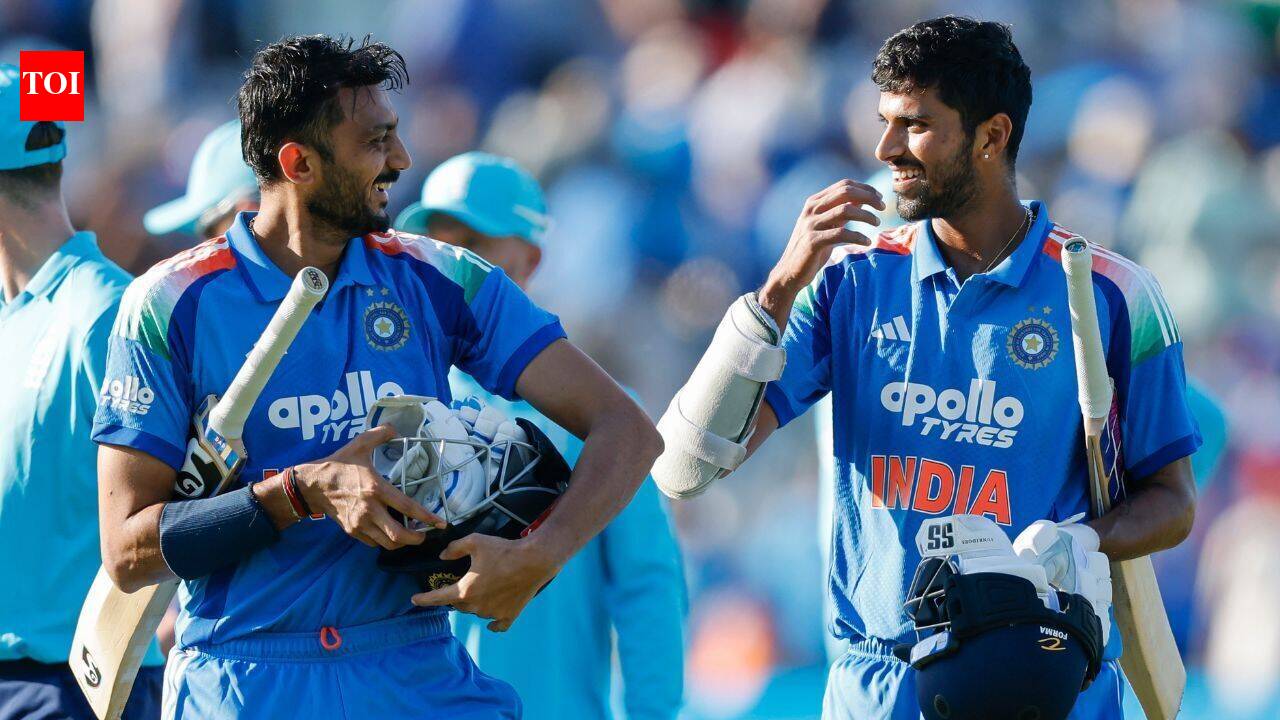 Road to SA up and running: Washington, Axar deliver with bat and ball at Edgbaston