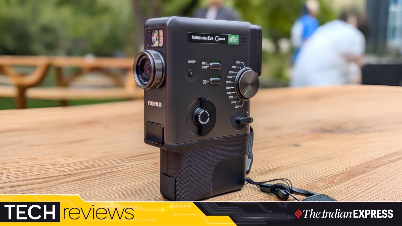 Fujifilm Instax Mini Evo Cinema review: A weird, fun retro camera