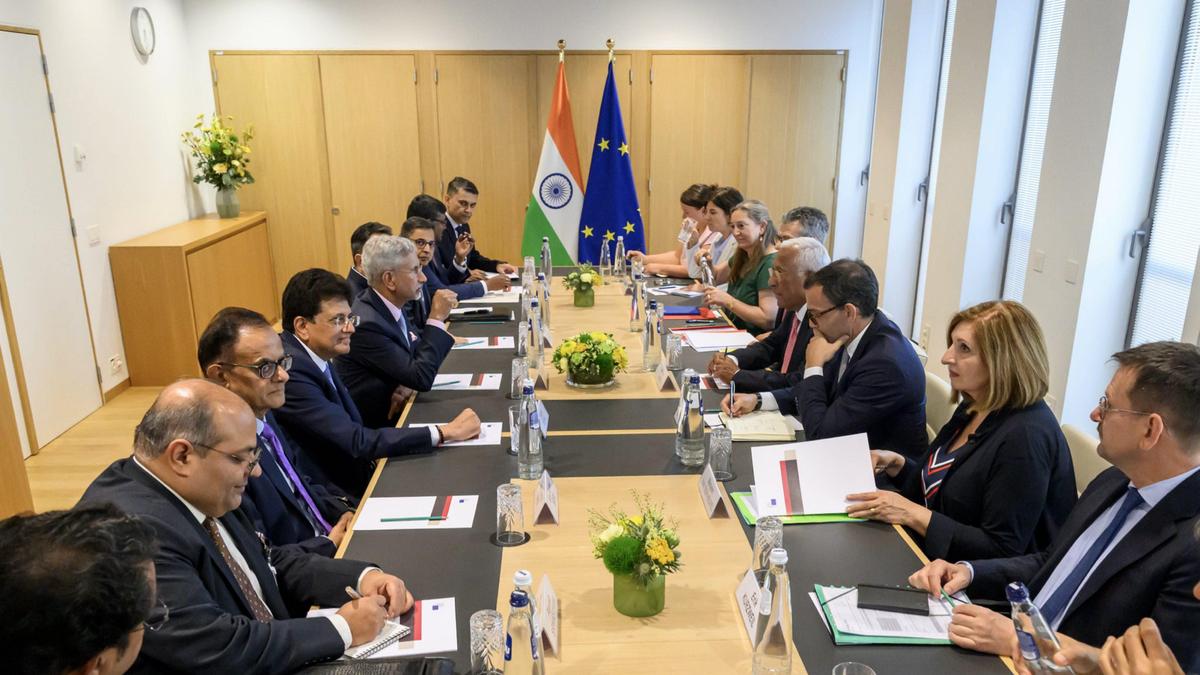 Jaishankar meets European Council president, values his role in advancing trade, technology cooperation