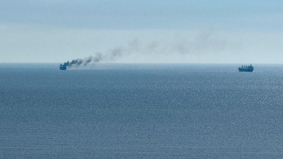 Russia says it targeted Ukrainian ports overnight, four vessels hit