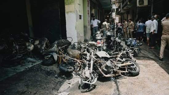 2 killed after fire breaks out at building in Mamura village in Noida's Sector 66
