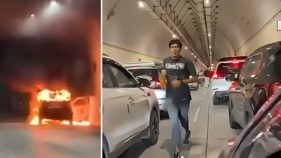 ‘Straight out of Hollywood disaster movie’: Fire in Mumbai Coastal Road tunnel, no casualties but a jam, many questions