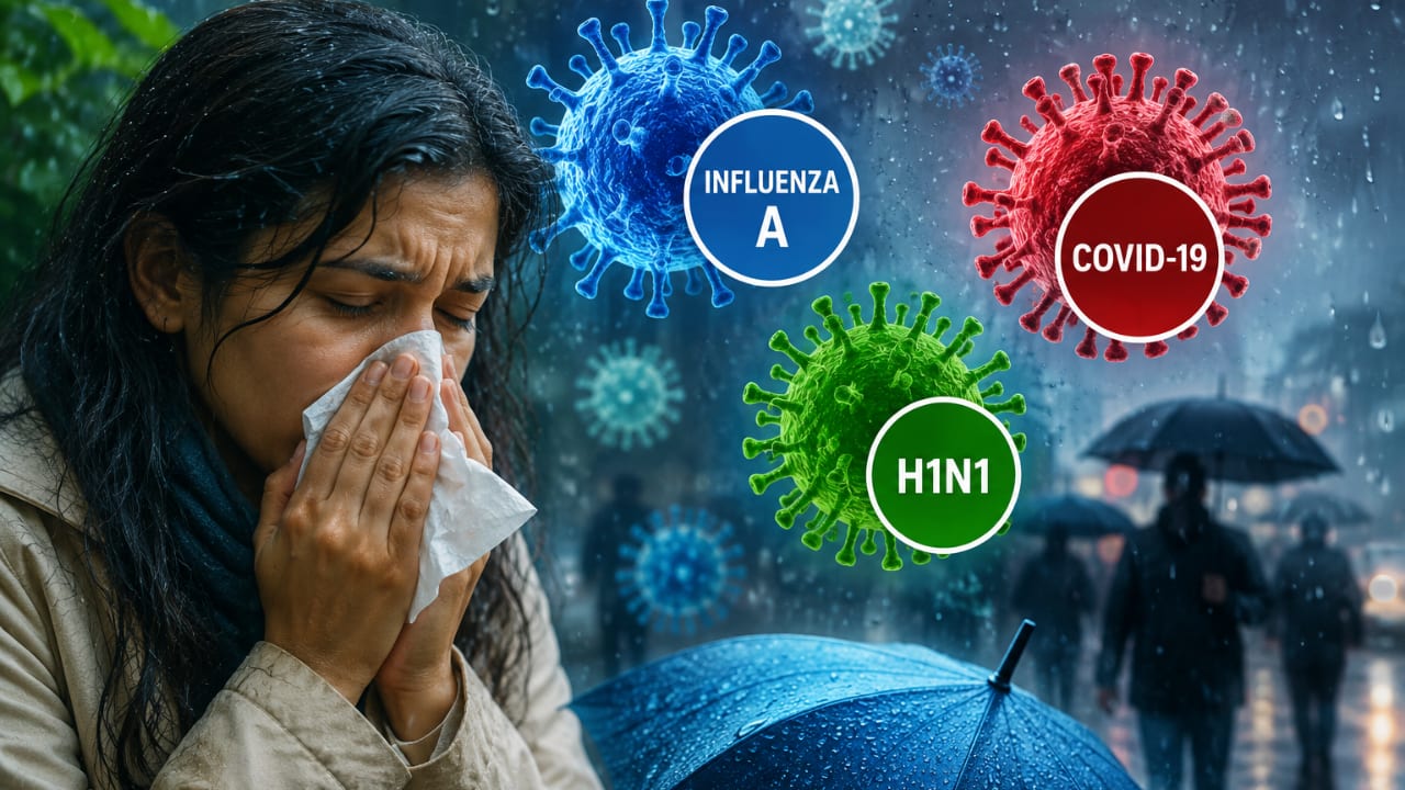Doctors report rise in Influenza A, Covid-19 and H1N1 this monsoon, urge caution