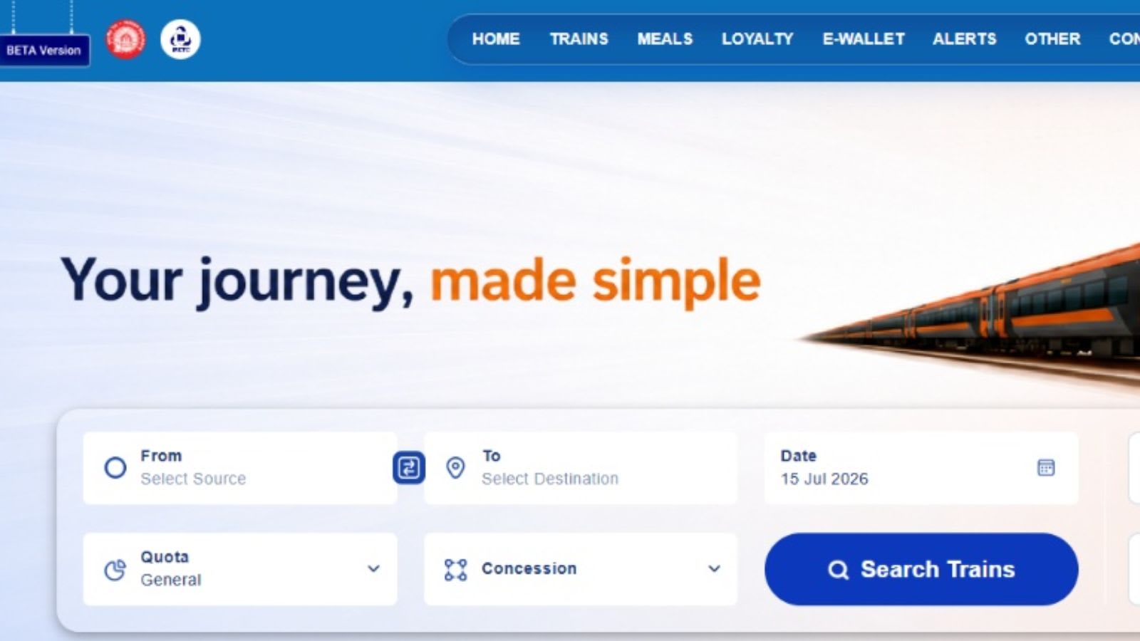 New IRCTC website launched: How to book train tickets in 5 simple steps