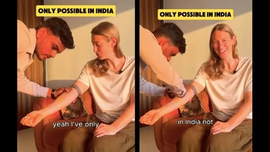American woman amazed by 5-minute home blood test in Mumbai: 'Only possible in India'