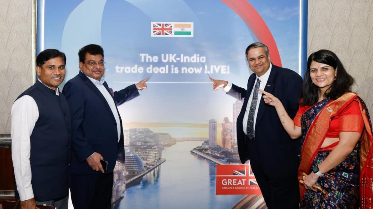 Karnataka flags off export consignments as U.K.-India FTA kicks in