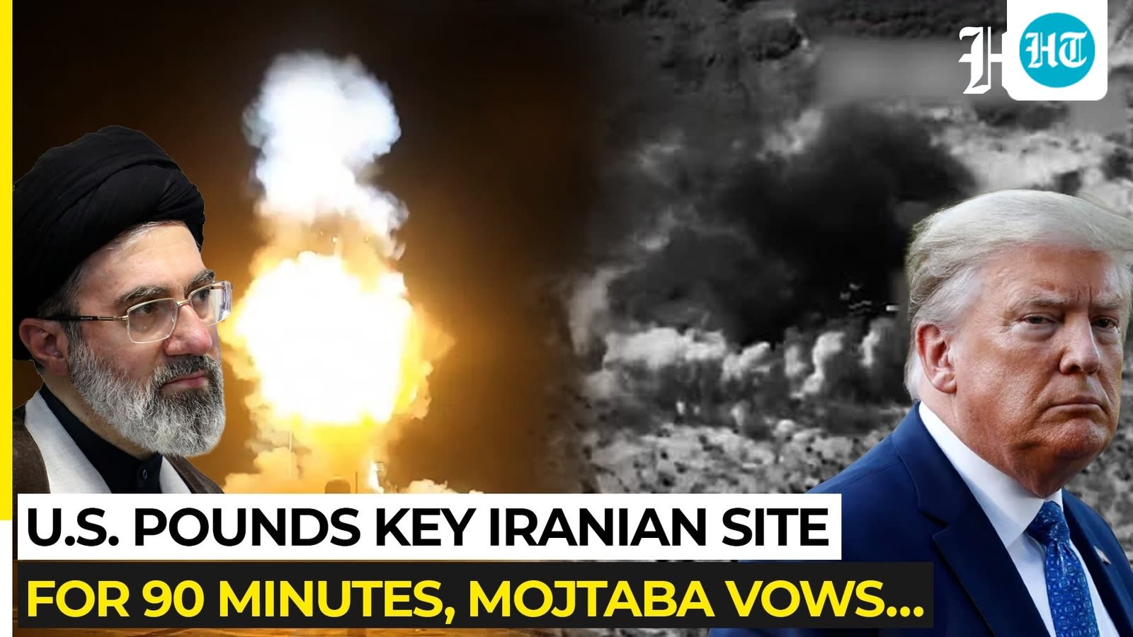 Breaking: US unleashes new attack wave on Iran; Mojtaba vows fierce retaliation as 7 troops killed
