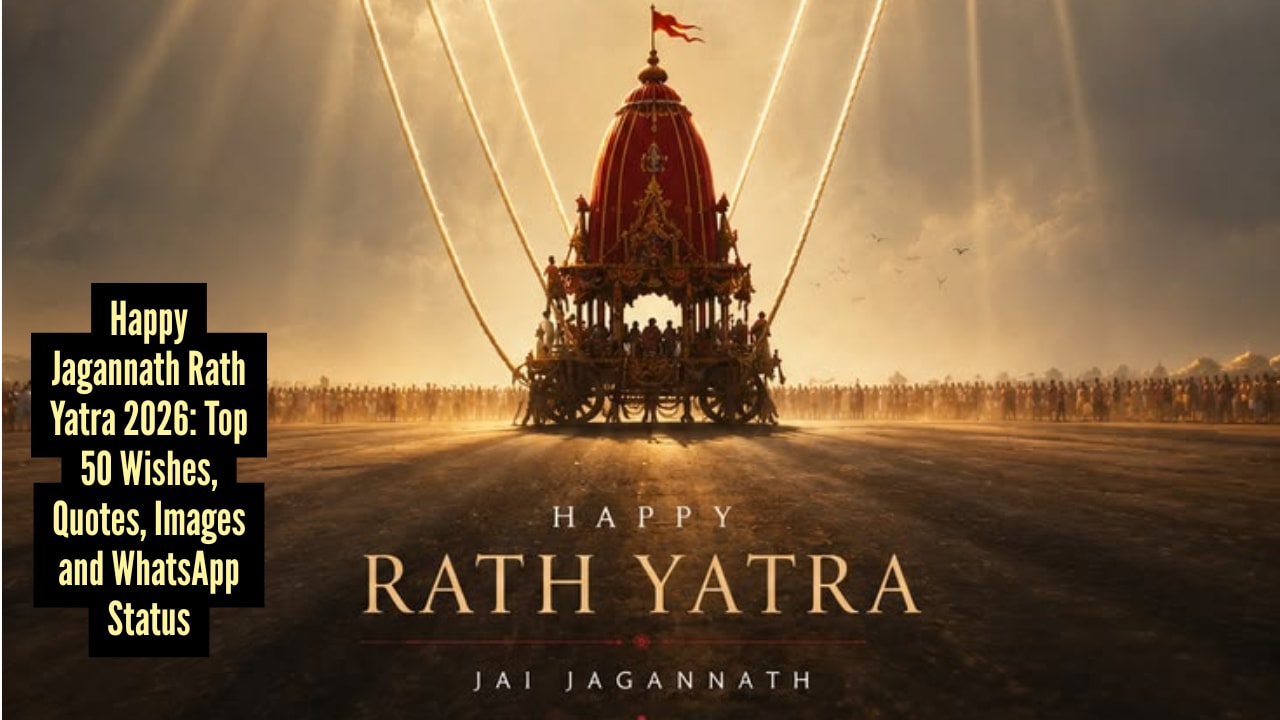 Jagannath Rath Yatra 2026: Top wishes, quotes, images, and WhatsApp status images