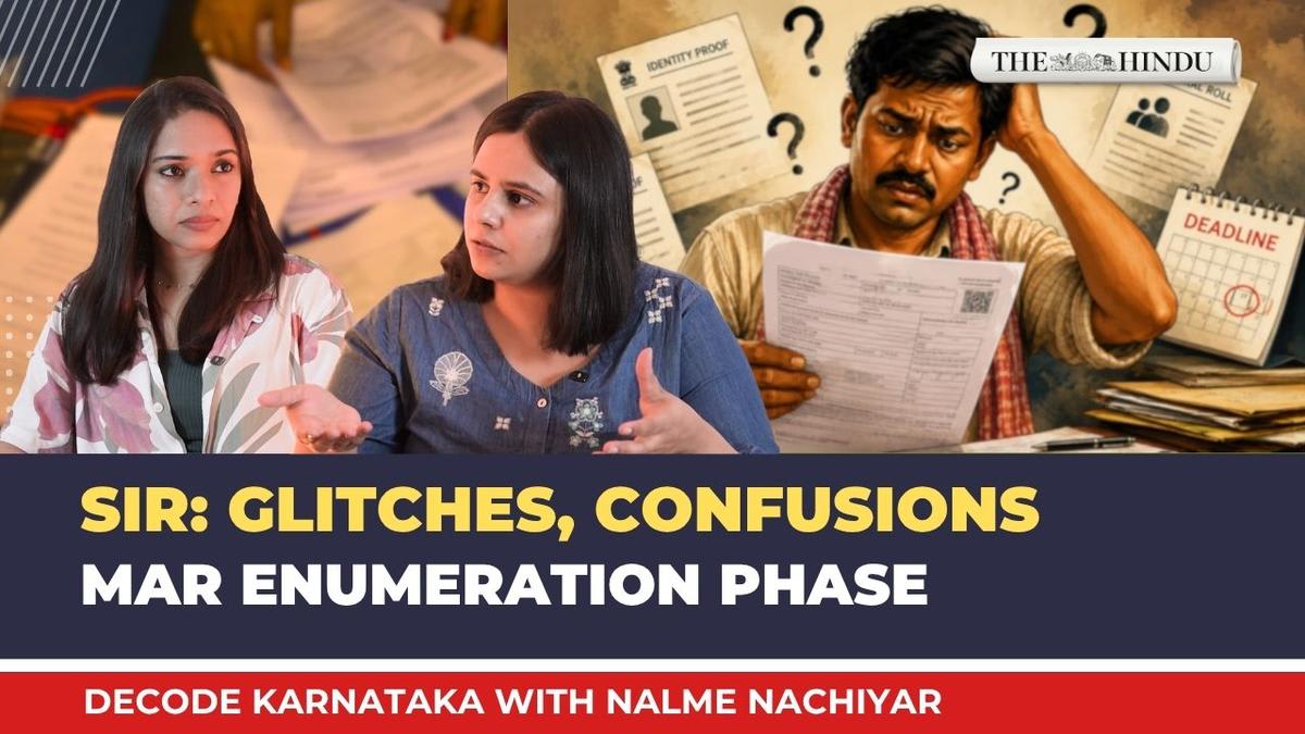 SIR in Karnataka: Will deadline extension ease burden on voters and BLOs? | Decode Karnataka
