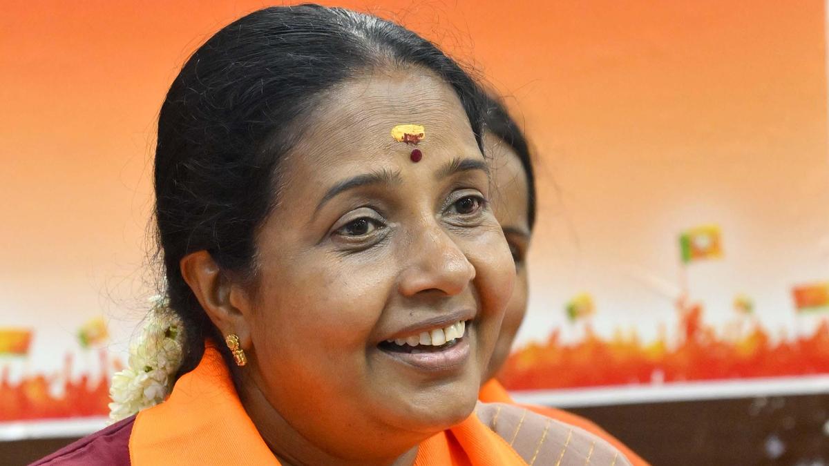 BJP leader Vanathi Srinivasan urges Tamil Nadu CM to ensure receipt of Cauvery water from Karnataka