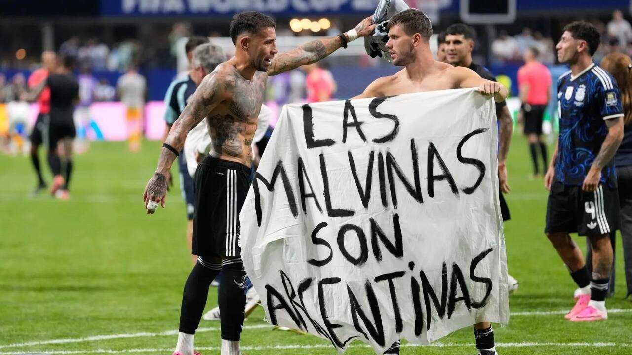 Falkland poster row spills over: British govt seeks FIFA action against Argentina
