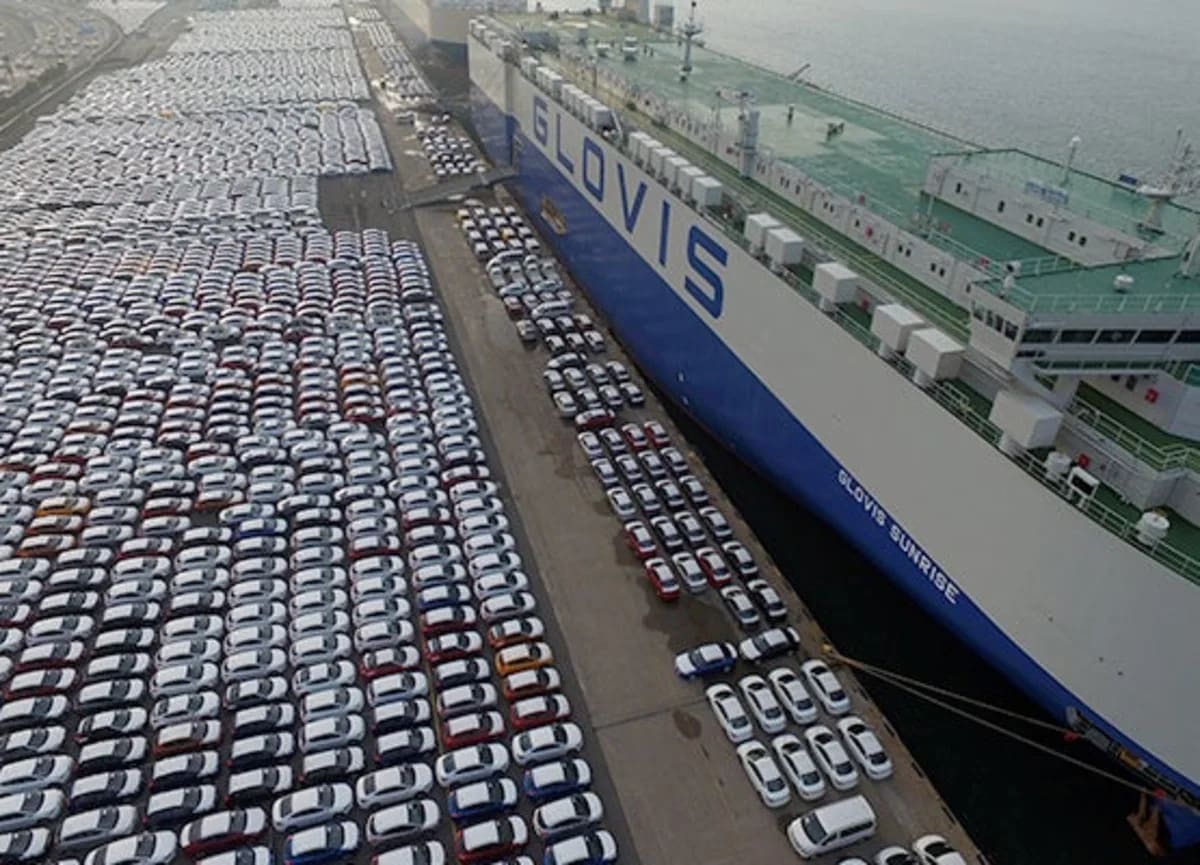 South Korea auto exports rise 6% in June