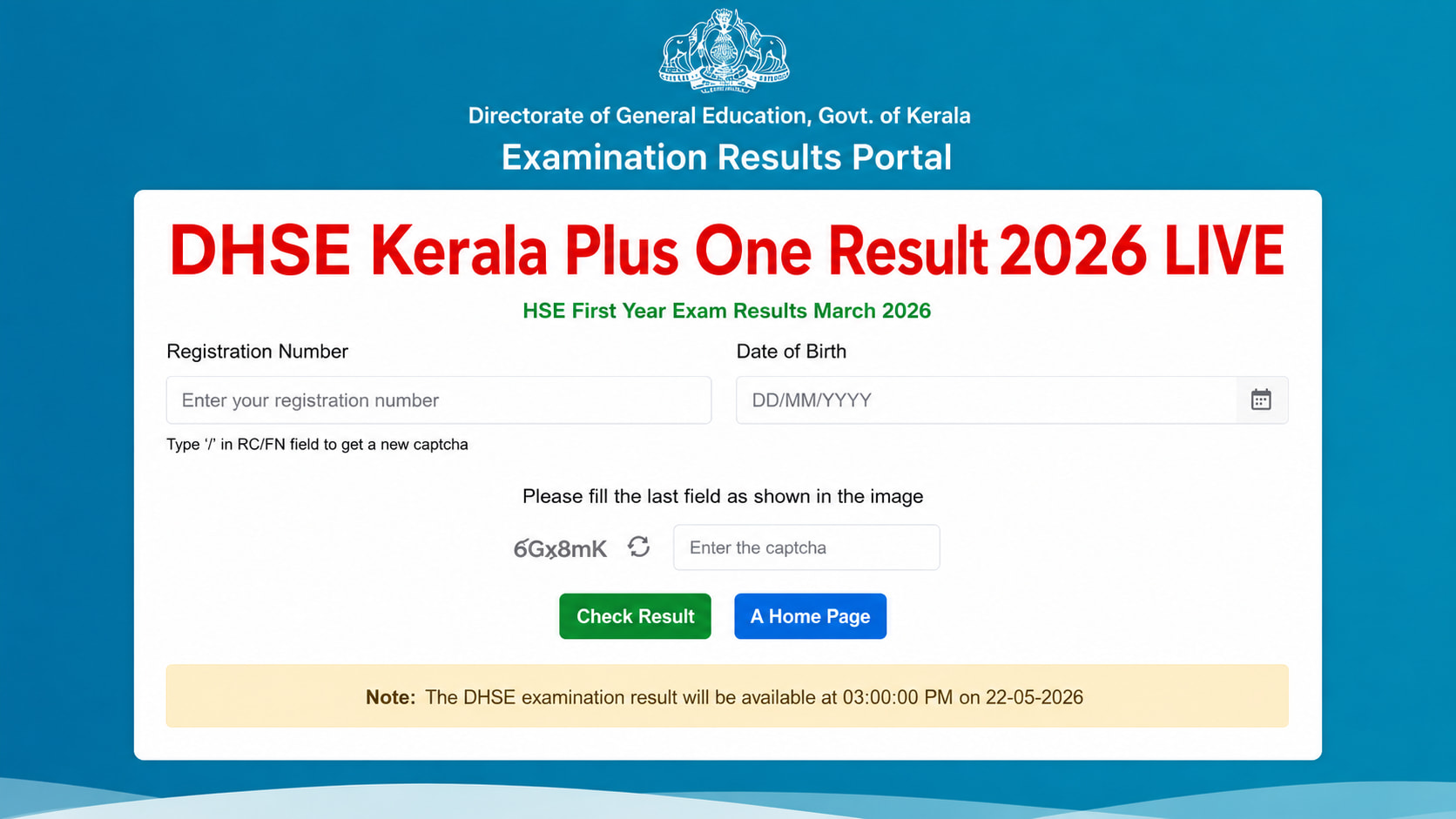 DHSE Kerala Plus One Result 2026 Live Updates: Results likely today dhsekerala.gov.in, results.hse.kerala.gov.in