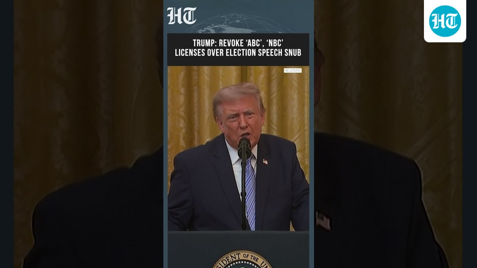 Trump Demands ABC & NBC Licenses Revoked After Networks Skip Election Integrity Speech