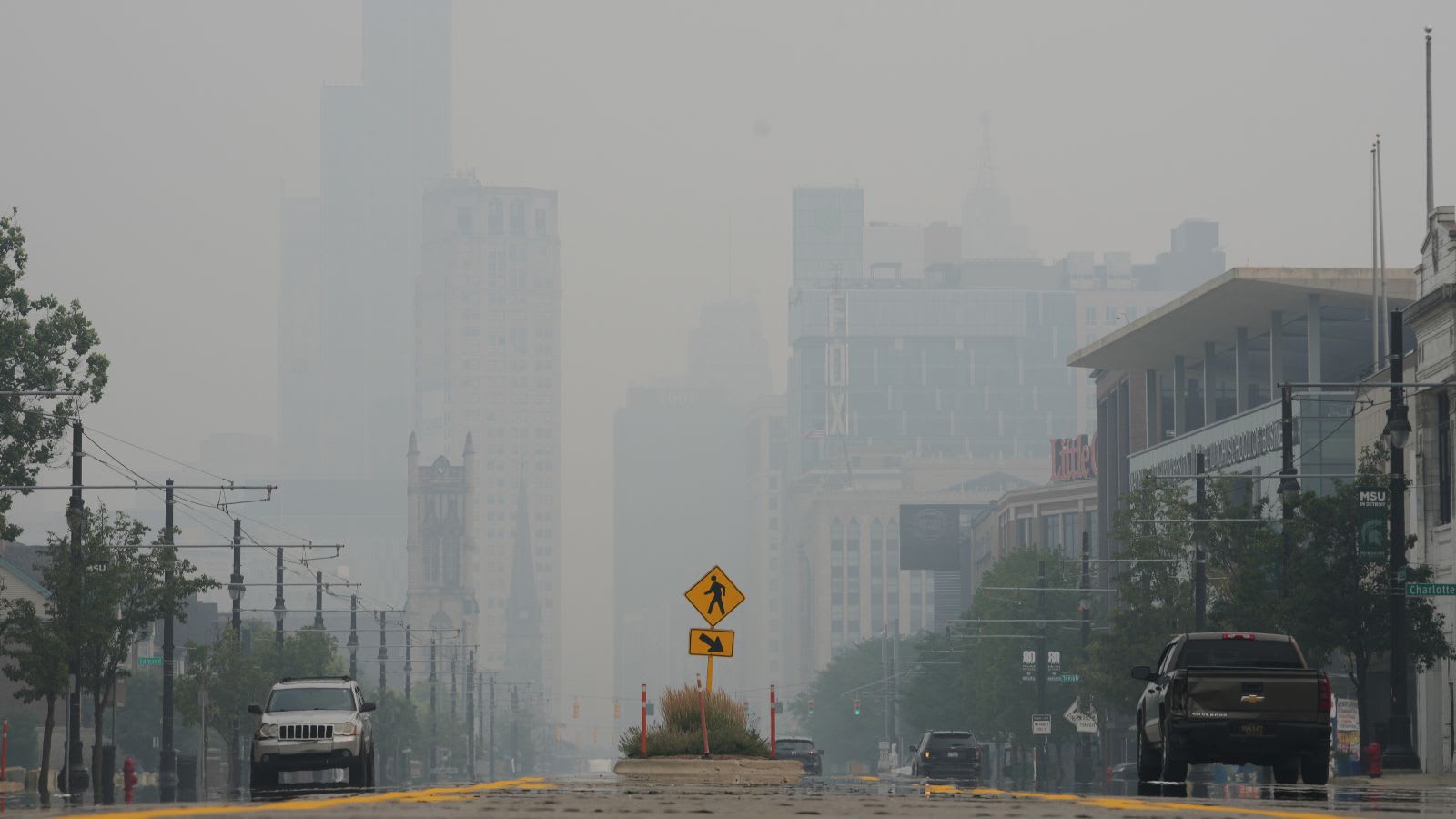 Wildfires in Canada have alarms ringing in US