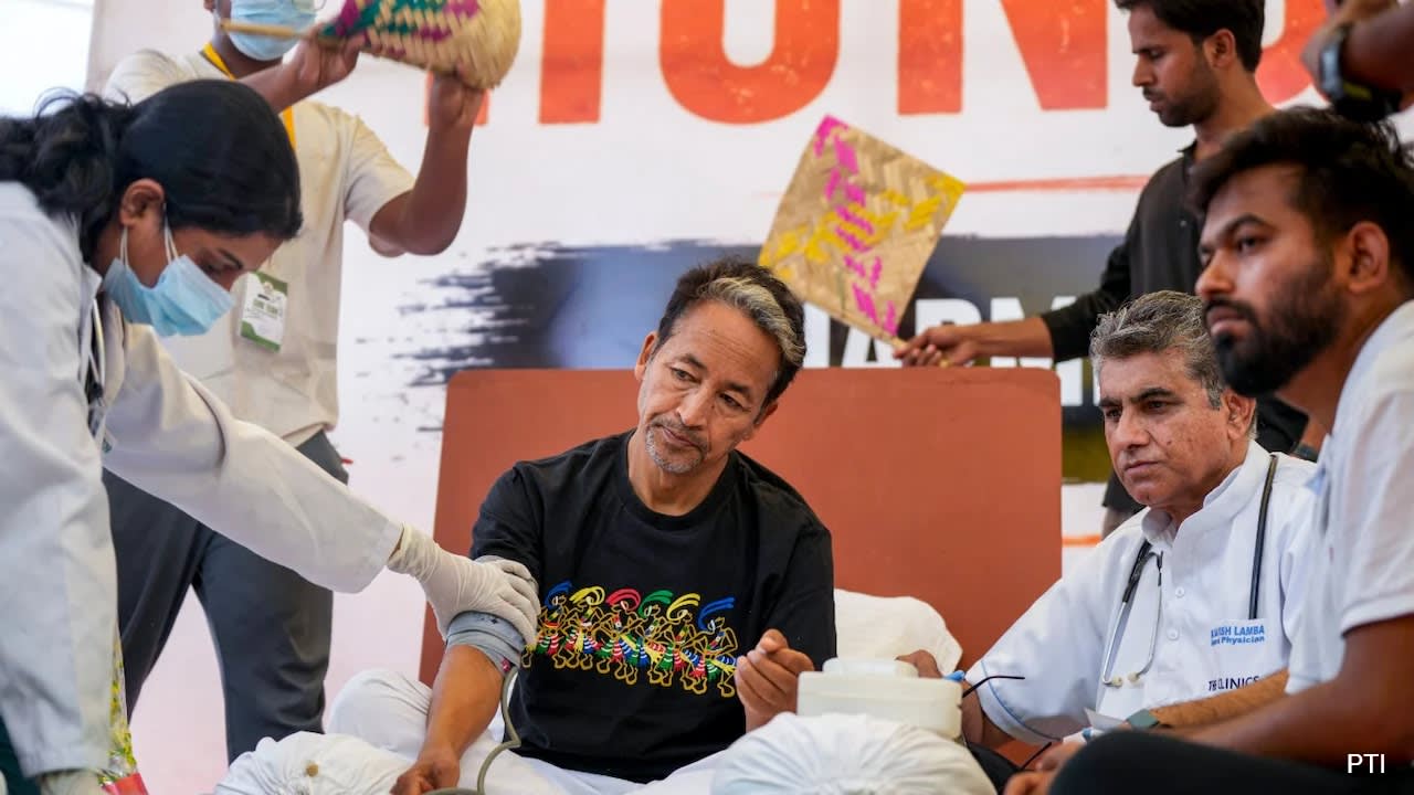 "Weak From Outside, Strong Inside": Sonam Wangchuk As Fast Enters Day 20