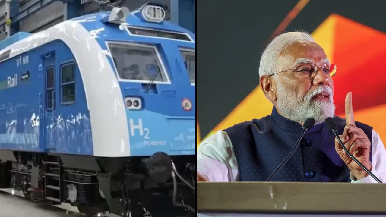 'Dream About To Come True': PM Modi Ahead Of Launch Of 1st Hydrogen Powered Train