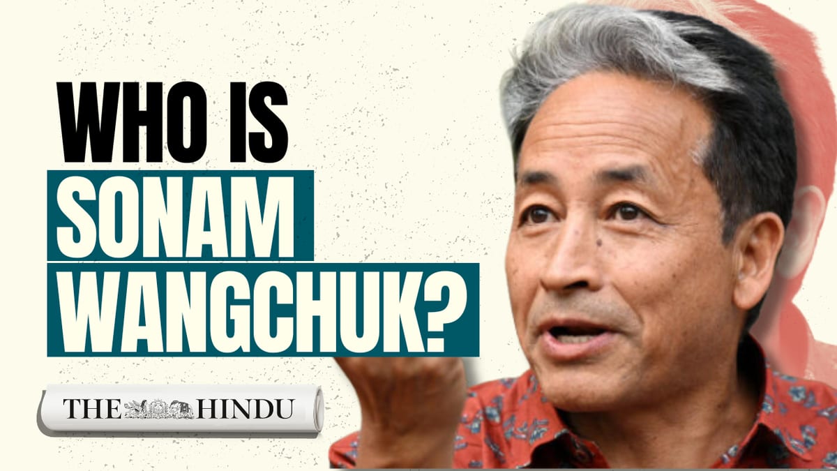 From ice stupas to hunger strikes: The journey of Sonam Wangchuk