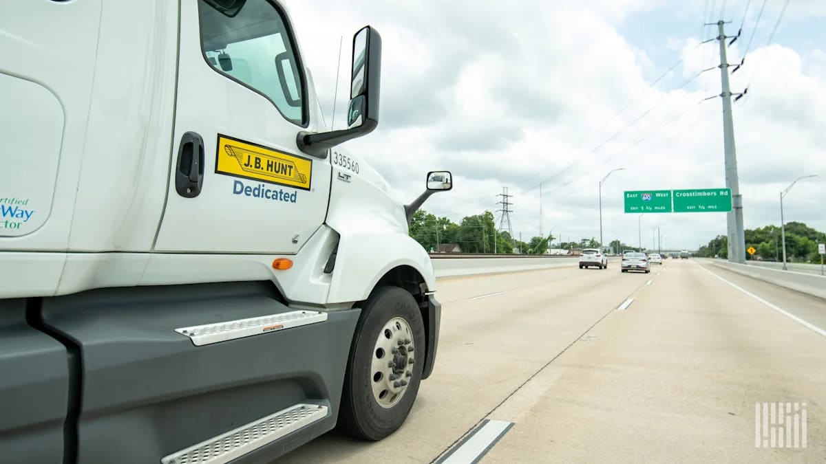 J.B. Hunt’s shares up 9% on Q2 earnings beat