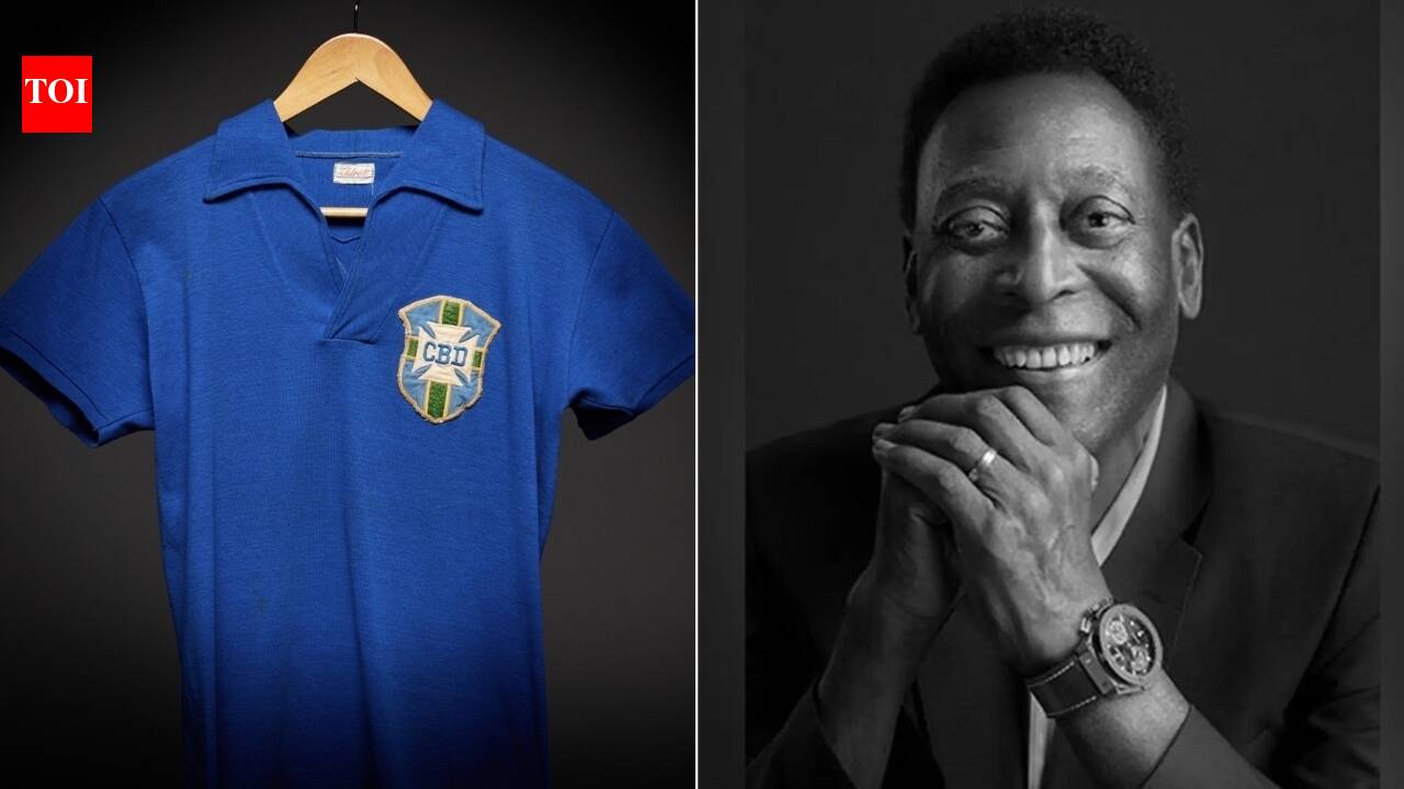 Sold for $4.9 mn, Pele's 1958 jersey becomes 2nd-most expensive; which is first?