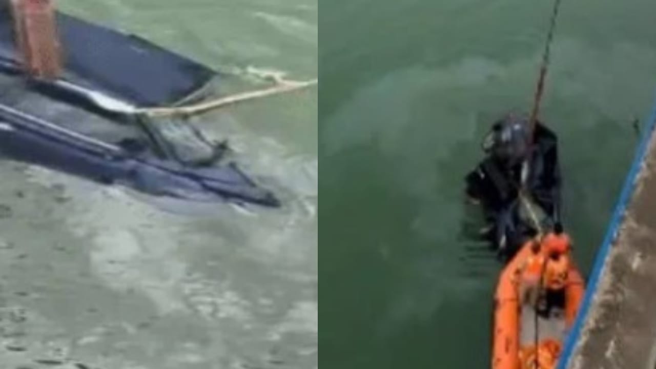 'Harassed by seniors': Teacher drives car into Godavari river, kills self and 2 kids