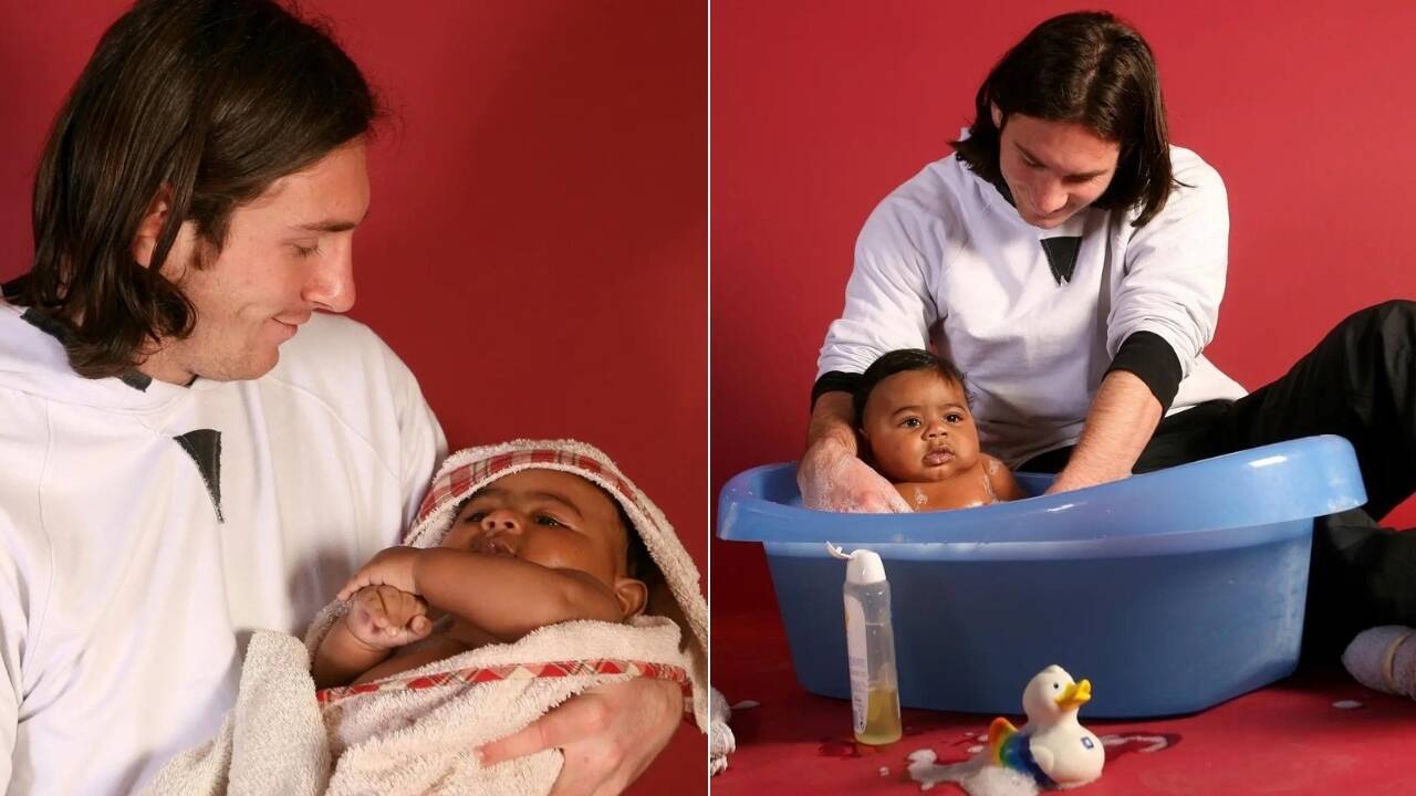 'It's just insane': Messi reacts to viral photo with baby Yamal ahead of final