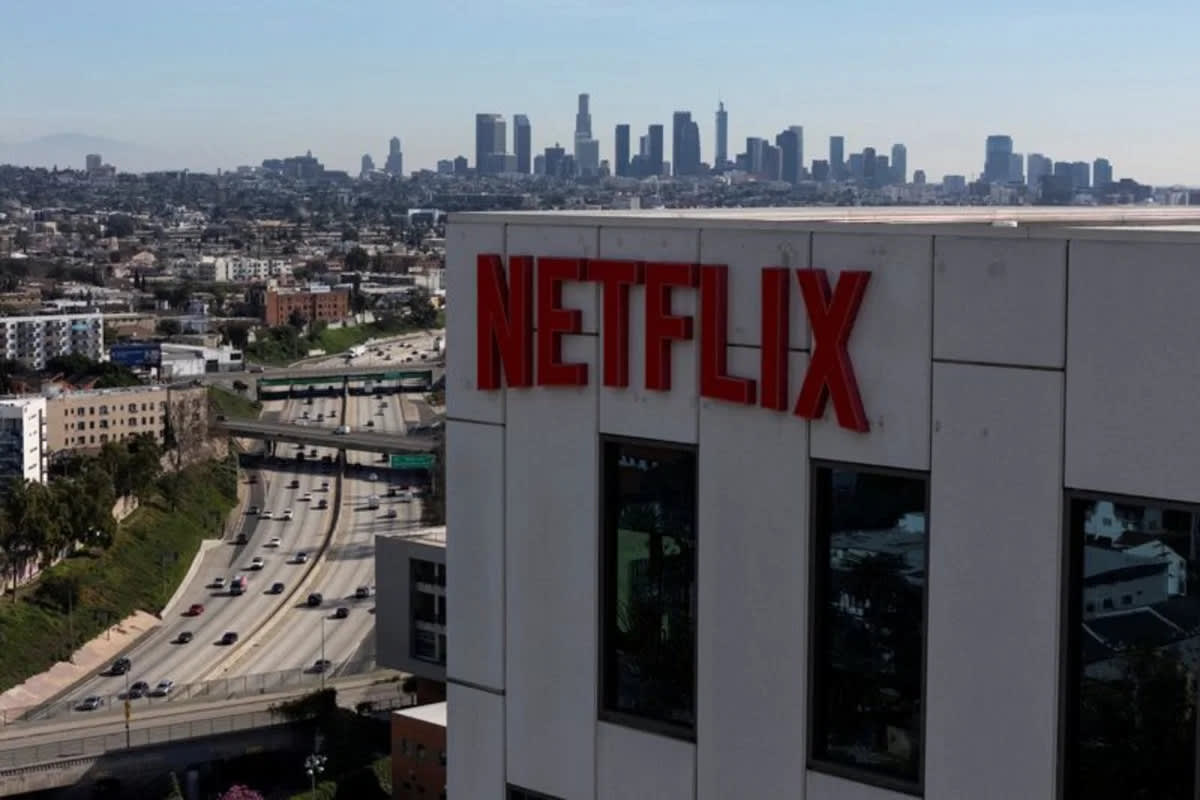 Netflix tumbles as slowing growth, less viewership data spook investors